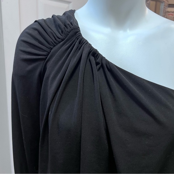 Laundry by Shelli Segal One Shoulder Sequin Dress Size 4 - Picture 4 of 11